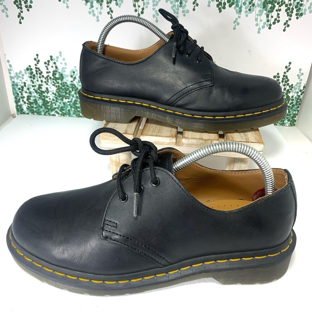 DR. MARTEN’S SMOOTH LEATHER 1461 OXFORD SHOES SIZE 7 Mens Or 8 Women’s